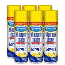 Limpiador Multiusos Sprayway 560 mL con Aroma a Limón x6 Limpiador Multiusos Sprayway 560 mL con Aroma a Limón x6