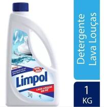 Limpol Sabão Lava Louças para Máquina em Pó 1 Kg Quantidade:4 Unidades