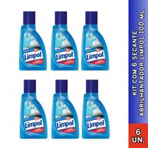 Limpol Secante Abrilhantador Para Lava Louças Limpol 100ml Kit com 6 unidades Limpol Secante Abrilhantador Para Lava Louças Limpol 100ml Kit com 6 unidades