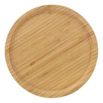 Linda Bandeja Redonda de bambu com 30 cm Linda Bandeja Redonda de bambu com 30 cm