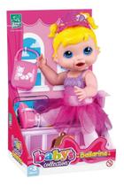 Linda Boneca Bailarina Babys Collection - Super Toys - Super Toys