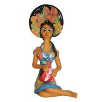linda boneca chapeu preto vestido azul arte 94 linda boneca chapeu preto vestido azul arte 94