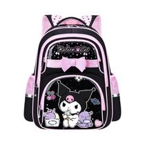 Linda Mochila Infantil Sanrio Kuromi Mymelody À Prova D'água De Grande Capacidade Com Vários Bolsos