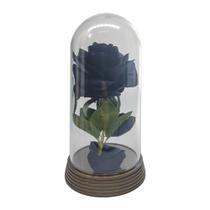 Linda Redoma com Rosa Preta A Rosa Encantada do filme a A Bela e A Fera Presente para namorada Linda Redoma com Rosa Preta A Rosa Encantada do filme a A Bela e A Fera Presente para namorada