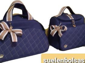 Lindissima kit maternidade pérola azul marinho