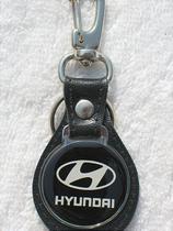 Lindo Chaveiro Couro Hyundai Hb20 Azera Sonata I30 Santa Fe - Chavemax