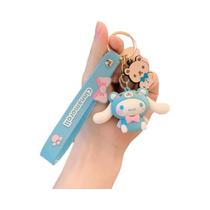 Lindo Chaveiro Sanrio Hello Kitty Com Pingente De Boneca Melody Kuromi Cinnamoroll Para Meninas E