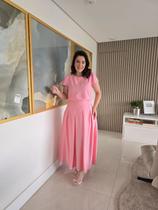 Lindo Conjunto Saia Blusa Sensorial Evangelica Elegante