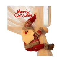 Lindo Enfeite De Natal Papai Noel Para Lustre, Cortina E Pingente De Presente