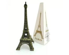 Lindo Enfeite Torre Eiffel de Metal 18 cm, super bem embalada ótimo tamanho