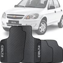 Lindo jogo de tapete emborrachado com acabamento preto espcífico presonalizado com o nome do carro chevrolet celta 00/12 Lindo jogo de tapete emborrachado com acabamento preto espcífico presonalizado com o nome do carro chevrolet celta 00/12