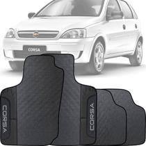 Lindo jogo de tapete emborrachado com acabamento preto espcífico presonalizado com o nome do carro chevrolet corsa 03/12 Lindo jogo de tapete emborrachado com acabamento preto espcífico presonalizado com o nome do carro chevrolet corsa 03/12