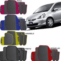 LINDO JOGO TAPETE 4 PEÇAS CARRO AUTOMOTIVO NA COR AMARELO AZUL PRETO ROSA VERMELHO VERMELHO Honda F