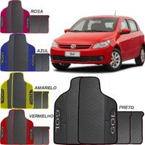 Lindo jogo tapete 4 peças carro automotivo na cor amarelo azul preto rosa vermelho volkswagen gol g