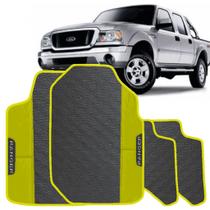 LINDO JOGO TAPETE 4 PEÇAS CARRO AUTOMOTIVO NA COR AMARELO Ford Ranger 2005 a 2010 CABINE DUPLA TODO LINDO JOGO TAPETE 4 PEÇAS CARRO AUTOMOTIVO NA COR AMARELO Ford Ranger 2005 a 2010 CABINE DUPLA TODO