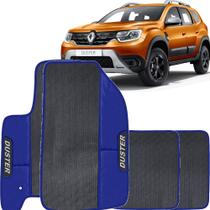 Lindo jogo tapete 4 peças carro automotivo na cor azul renault duster 2017 a 2021 todos emborracahd Lindo jogo tapete 4 peças carro automotivo na cor azul renault duster 2017 a 2021 todos emborracahd