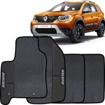 Lindo jogo tapete 4 peças carro automotivo na cor preto renault duster 2017 a 2021 todos emborracah Lindo jogo tapete 4 peças carro automotivo na cor preto renault duster 2017 a 2021 todos emborracah