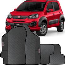 Lindo jogo tapete carro automotivo preto fait uno vivace evo 2011 a 2021 todos emborracahdo ecologi