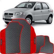 Lindo jogo tapete carro automotivo vermelho fiat palio g3 2008 a 2013 todos emborracahdo ecologico