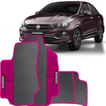 Lindo jogo tapete carro automotivo vermelho preto azul rosa amarelo fiat cronos 2017 a 2022 todos
