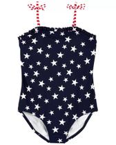 Lindo Maiô Azul Marinho Estrelas OSHKOSH Menina 5 Anos Lindo Maiô Azul Marinho Estrelas OSHKOSH Menina 5 Anos