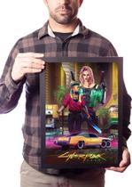 Lindo Quadro A3 Cyberpunk 2077 Style Over Substance Lindo Quadro A3 Cyberpunk 2077 Style Over Substance