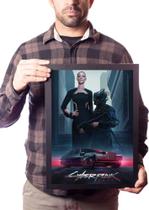 Lindo Quadro A3 Cyberpunk 2077 Substance Over Style Lindo Quadro A3 Cyberpunk 2077 Substance Over Style