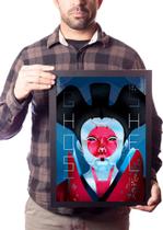 Lindo Quadro A3 Ghost In The Shell Lindo Quadro A3 Ghost In The Shell