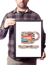 Lindo Quadro A3 Programação Word Cloud Lindo Quadro A3 Programação Word Cloud