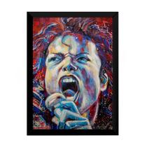 Lindo Quadro Arte Michael Jackson Pop Music 42x29cm