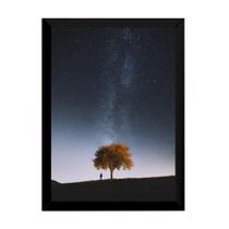 Lindo Quadro Decorativo A Arvore Do Universo Mistico 42x29