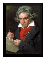 Lindo Quadro Decorativo Arte E Musica Classica Beethoven