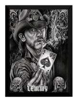 Lindo Quadro Decorativo Arte Homenagem Lemmy Motorhead Ace O Lindo Quadro Decorativo Arte Homenagem Lemmy Motorhead Ace O