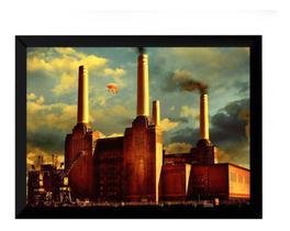 Lindo Quadro Decorativo Arte Pink Floyd Animals 42x29cm