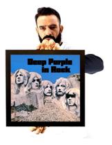 Lindo Quadro Decorativo Capa Disco Deep Purple In Rock