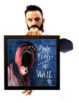 Lindo Quadro Decorativo Capa Disco The Wall Pink Floyd Lindo Quadro Decorativo Capa Disco The Wall Pink Floyd