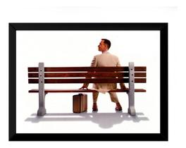 Lindo Quadro Decorativo Filme Forrest Gump Sem Texto 42x29cm