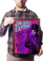 Lindo Quadro Jimi Hendrix Vodoo Child Poster Moldurado