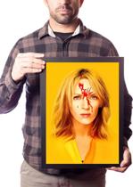 Lindo Quadro Kill Bill Mia Wallace Poster Moldurado