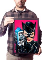 Lindo Quadro Mulher Gato Tim Burton