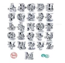 Lindos Berloques / Pingentes Letras Do Alfabeto (prata 925)