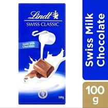 Lindt Swiss Milk Chocolate ao leite 100g