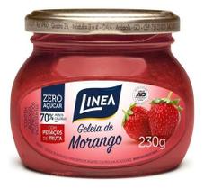 Linea Geleia Diet Morango 320g Linea Geleia Diet Morango 320g