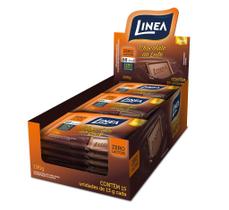 Linea Mini Chocolate Ao Leite Sem Açúcar e Sem Lactose 13g - 15 Un