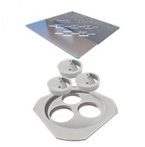 Linear ralo pvc novii grelha inox polida quad 150mm Linear ralo pvc novii grelha inox polida quad 150mm