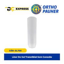 Liner Gel Transtibial Sem Conexão Transparente OrthoPauher Prótese Conforto Liner Gel Transtibial Sem Conexão Transparente OrthoPauher Prótese Conforto
