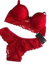 Lingerie Angelina Basic Vermelho G Lingerie Angelina Basic Vermelho G