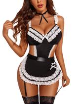 Lingerie Avidlove Babydoll Lace Teddy Traje de Halloween Lingerie Avidlove Babydoll Lace Teddy Traje de Halloween