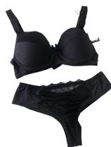 Lingerie Bojo Preto M Lingerie Bojo Preto M