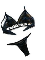 Lingerie Cinta Liga Preto G Lingerie Cinta Liga Preto G